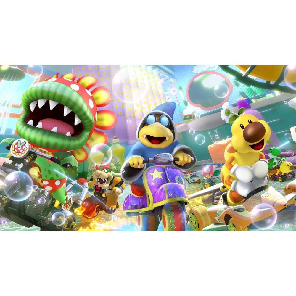 【現貨】NS 任天堂 SWITCH《 瑪利歐賽車 8 豪華版+ 擴充票 》中文版 DLC 賽車 馬車 賽道通行證 擴充票-細節圖4