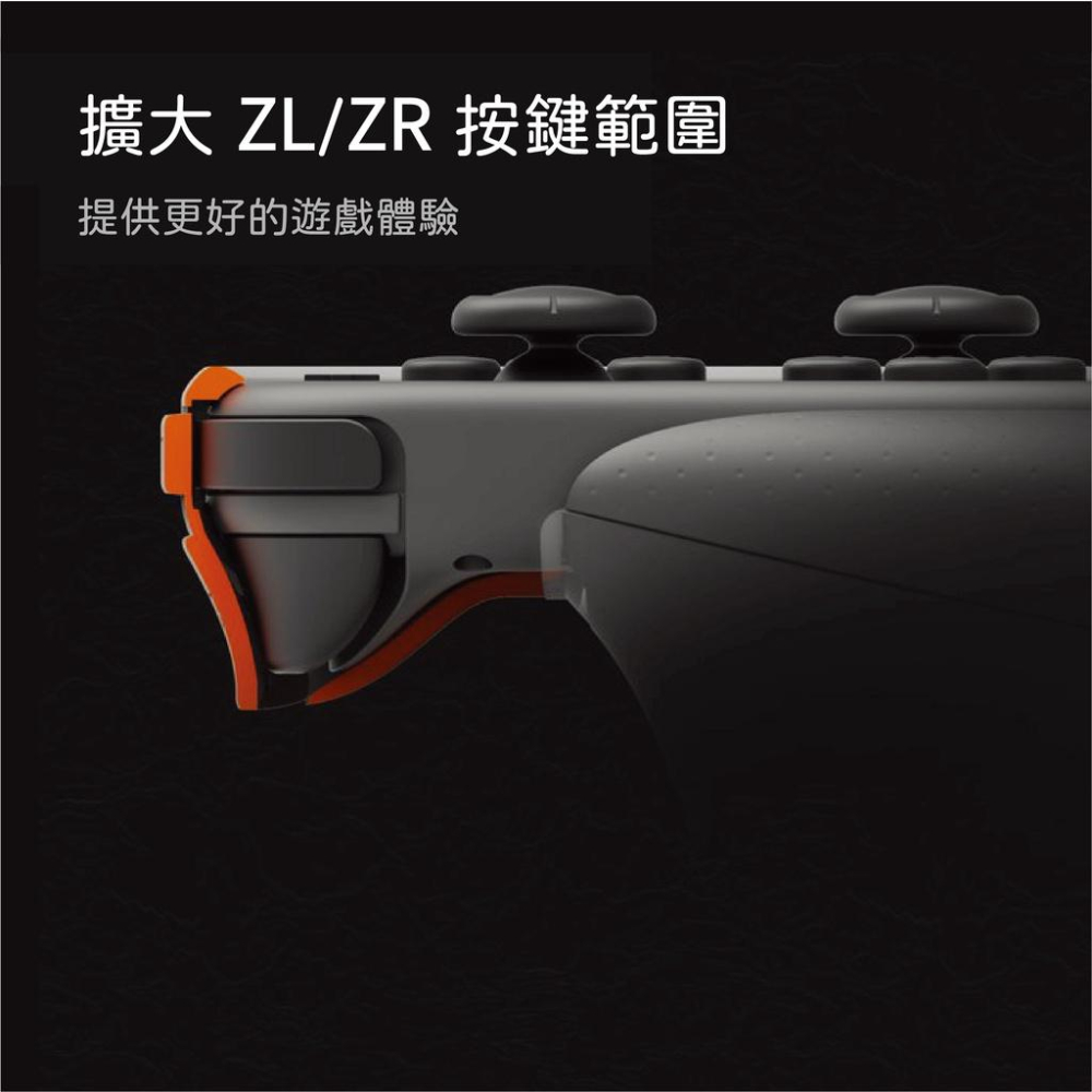【現貨】Skull & Co. 任天堂 SWITCH  透明水晶握把保護殼 適用電力加強-細節圖7