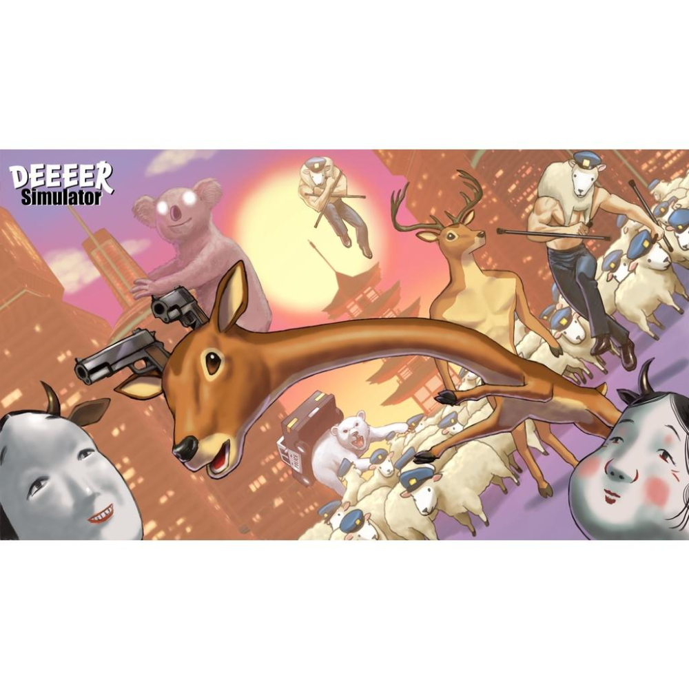 【現貨】NS 任天堂 SWITCH《 非常普通的鹿 DEEEER Simulator 》中文版-附特典-細節圖2
