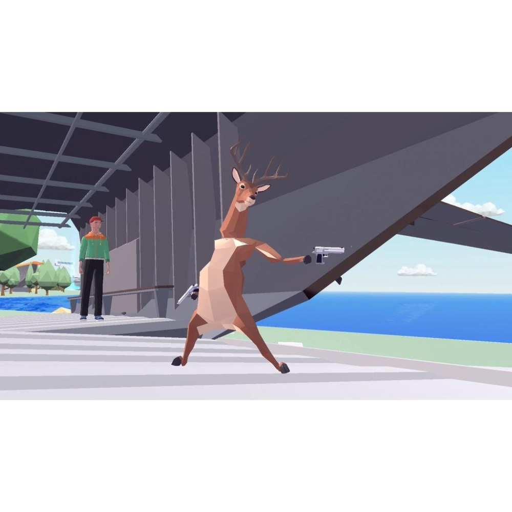 【現貨】NS 任天堂 SWITCH《 非常普通的鹿 DEEEER Simulator 》中文版-附特典-細節圖4