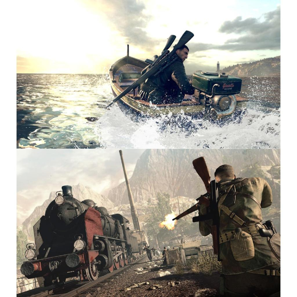 【現貨】NS 任天堂 SWITCH《 狙擊精英 4 狙擊之神 4 》中文版 （台灣公司貨）-細節圖2