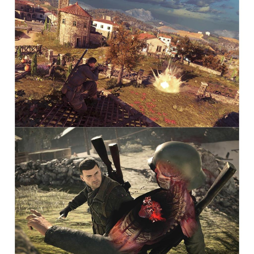 【現貨】NS 任天堂 SWITCH《 狙擊精英 4 狙擊之神 4 》中文版 （台灣公司貨）-細節圖3