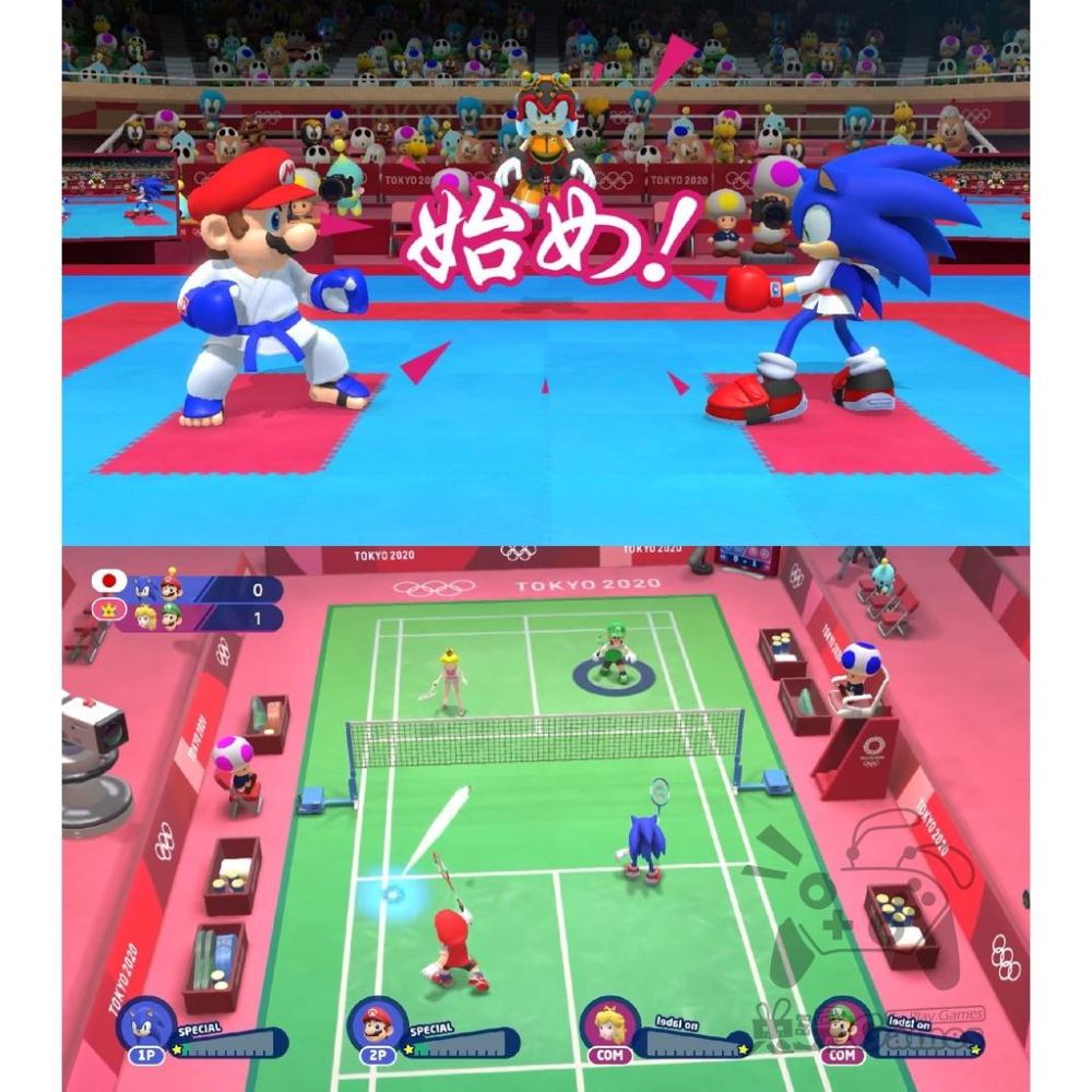 【現貨】NS 任天堂 SWITCH《 瑪利歐 & 索尼克 AT 2020 東京奧運 》中文版 （台灣公司貨）-細節圖2