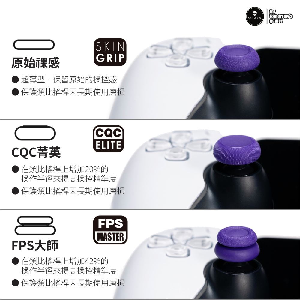 【現貨】Skull & Co. PSP搖桿帽類比套 適用PlayStation Portal-細節圖2