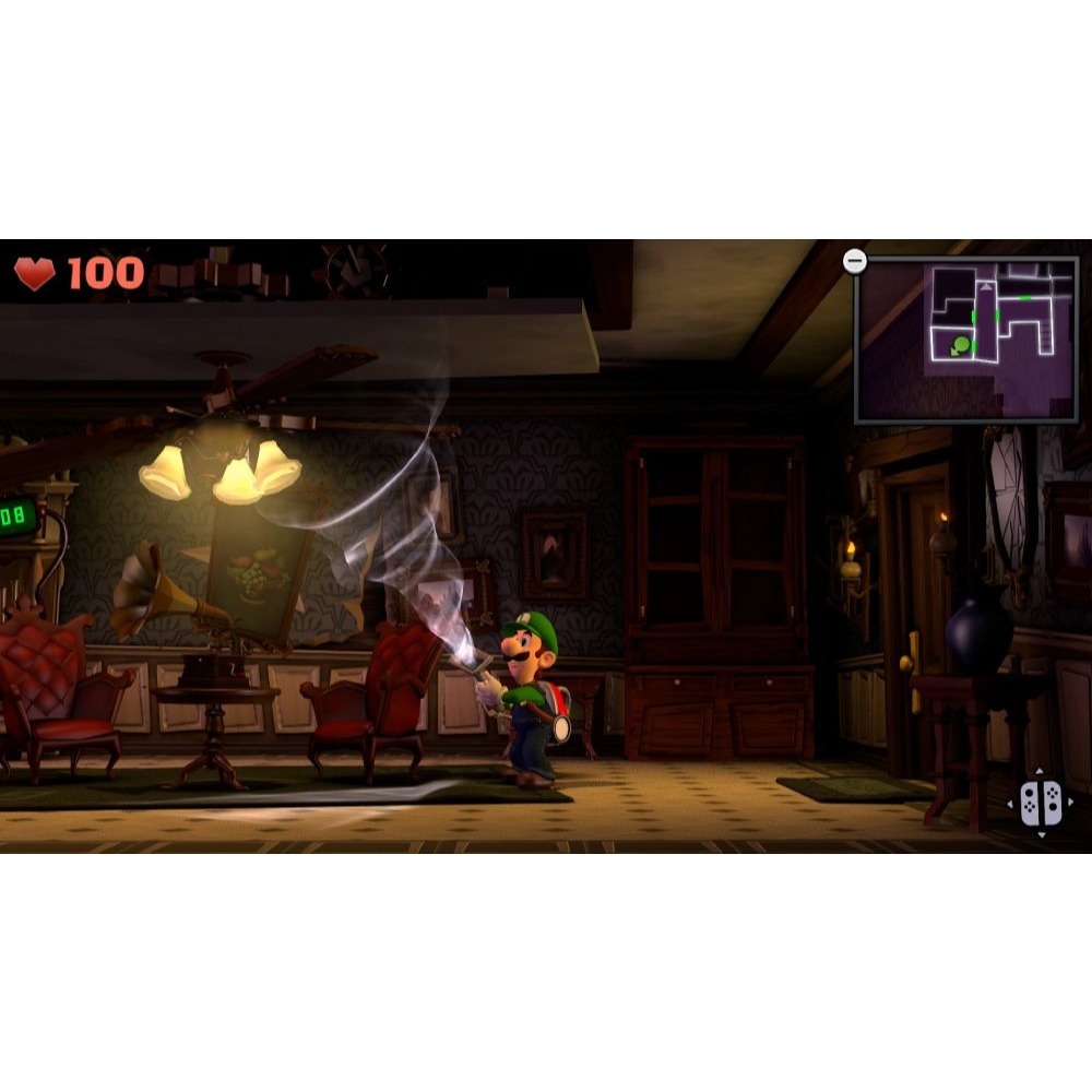 【現貨】NS 任天堂 SWITCH《 路易吉洋樓 2 HD 》路易鬼屋2 Luigi Mansion 2 中文版-細節圖3