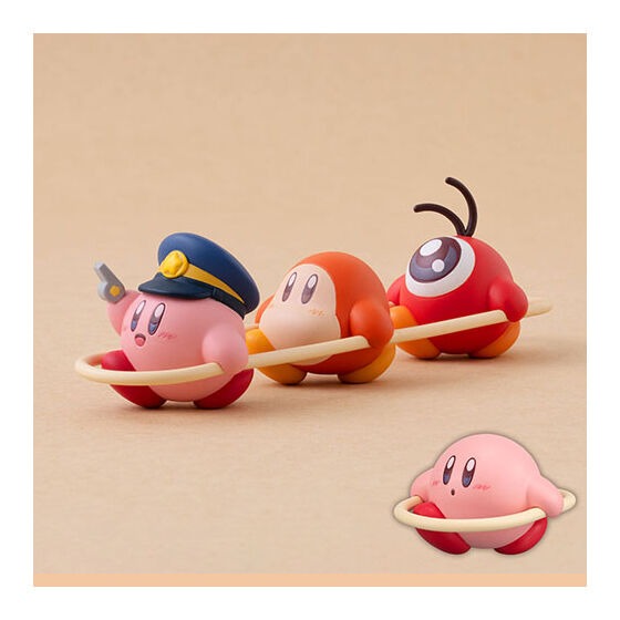 【現貨】轉蛋 扭蛋 日本 BANDAI NAMCO 星之卡比 火車遊戲 全4款 (拆扭蛋包裝)  公仔 Kirby-細節圖2