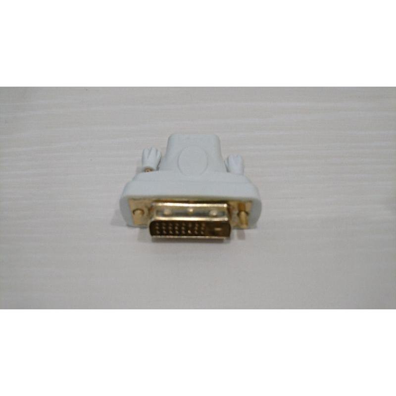 Magic 鴻象 DVI-D(24+1公) 轉 HDMI(A母) 鍍金轉接頭，二手貨-細節圖3
