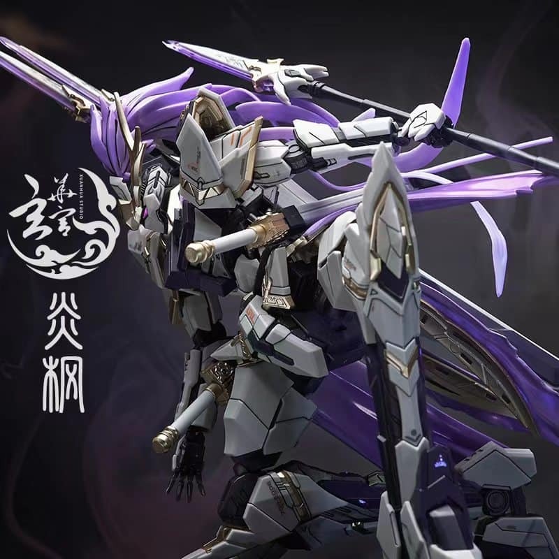 Aether Studio 玄華宮 Flame Keade 神祇·炎楓 首款仙俠風 組裝模型 (不挑盒況出貨)-細節圖2