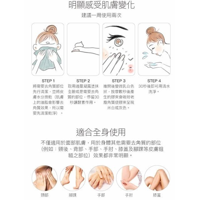 山茶花去角質凝露200ml-細節圖2