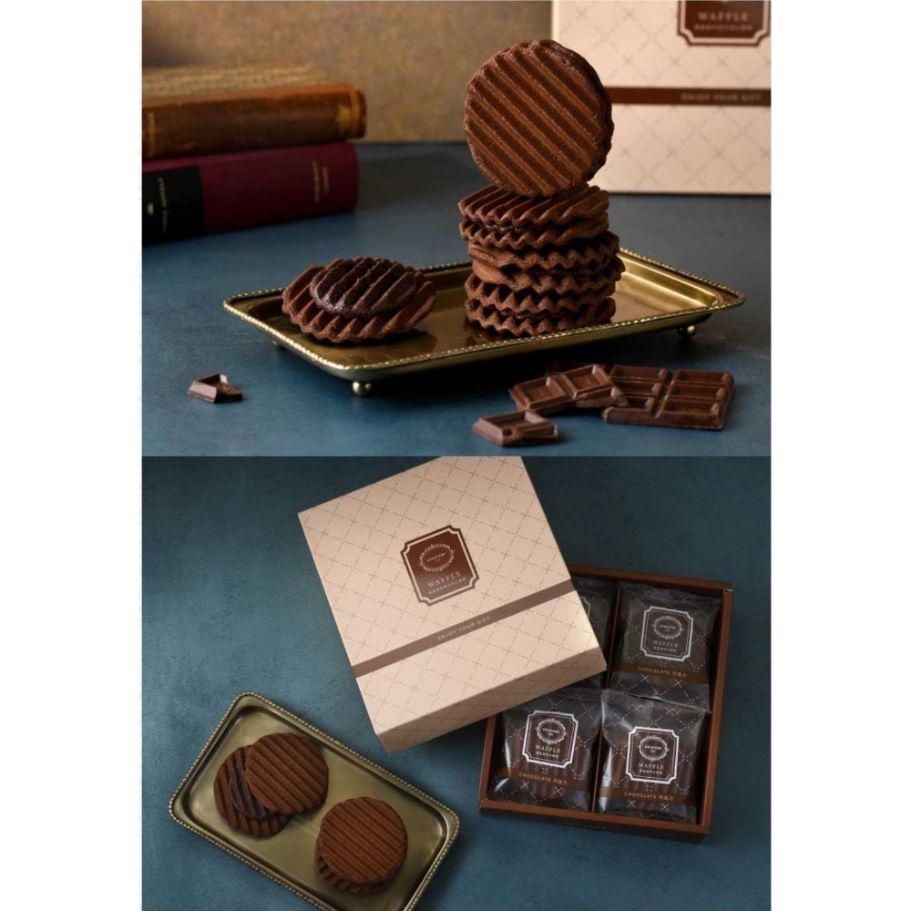 【海波浪🌊】法芙娜巧克力/香草牛奶2.0/草莓夾心餅乾(1盒8入)-規格圖1