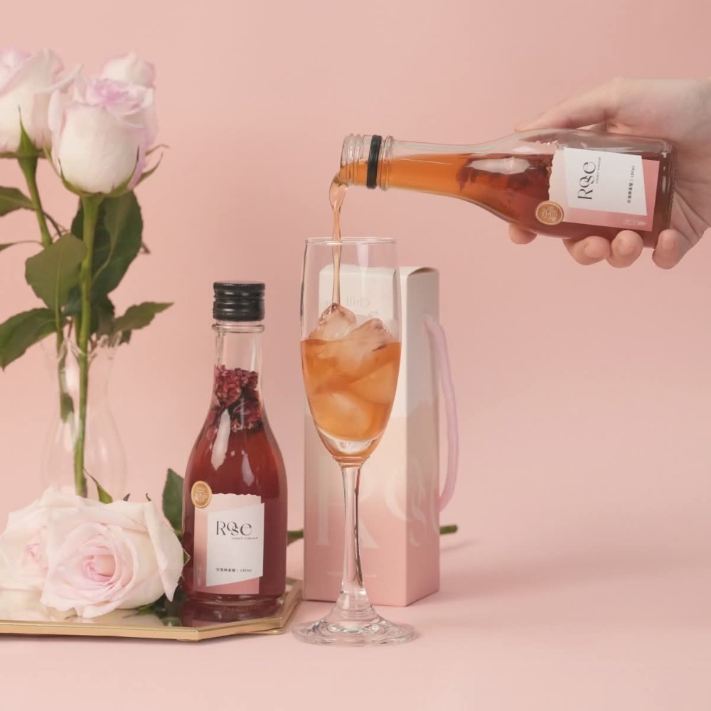 沁峯玫瑰蜂蜜醋180ml（2027.8.10）-細節圖2