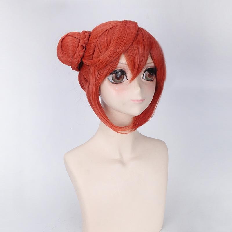 【動漫研習社】cos假髮銀魂神樂吉原篇雙包子動漫假髮-細節圖4