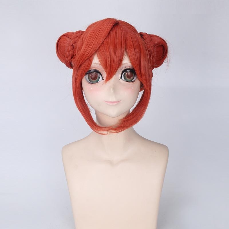 【動漫研習社】cos假髮銀魂神樂吉原篇雙包子動漫假髮-細節圖5