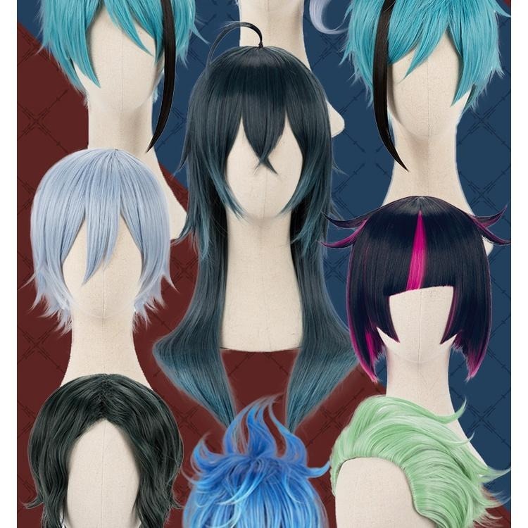 【動漫研習社】扭曲仙境同款Azul Jade Riddle Lilia Floyd LeonaVil全員cos假髮-細節圖6