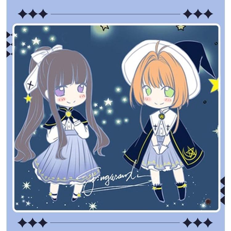 【動漫研習社】魔卡少女櫻百變小櫻木之本櫻cos服魔法星辰知世小櫻cosplay衣服-細節圖9