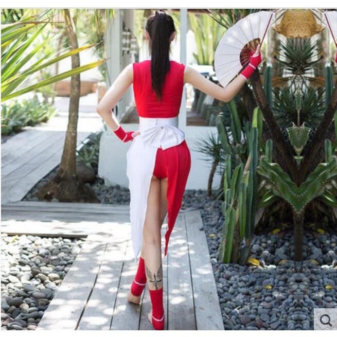 【動漫研習社】拳皇八神庵草薙京/不知火cosplay服裝-細節圖4