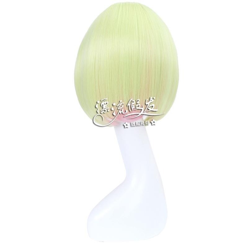 【動漫研習社遊戲人生no game no life 空(そら)漸變COS假髮/彩虹/白Shiro/白しろ漸變色cos假髮-細節圖9