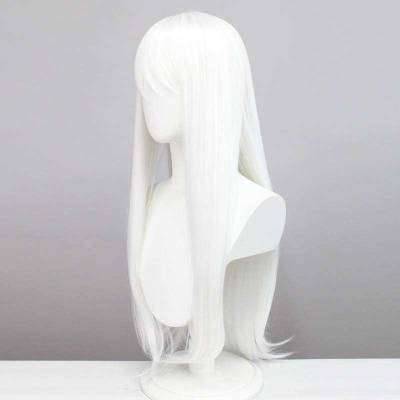 【動漫研習社】chowbie 修女cos假髮性感制服cosplay服修女假髮白色高溫絲-細節圖4