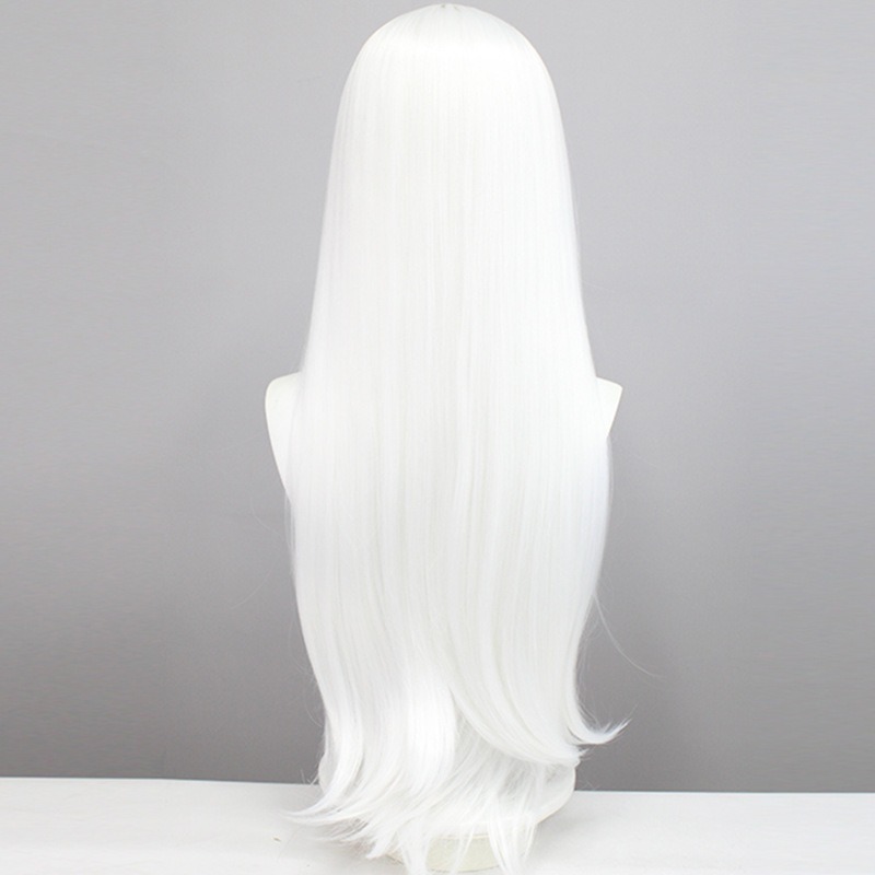 【動漫研習社】chowbie 修女cos假髮性感制服cosplay服修女假髮白色高溫絲-細節圖6