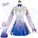 【動漫研習社】星穹鐵道三月七cosplay二次元遊戲扮演服三月七禮服套裝-規格圖5