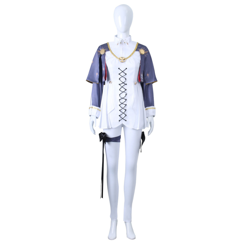 【動漫研習社】重返未來1999十四行詩cos服遊戲cosplay女裝常服全套服飾-細節圖4