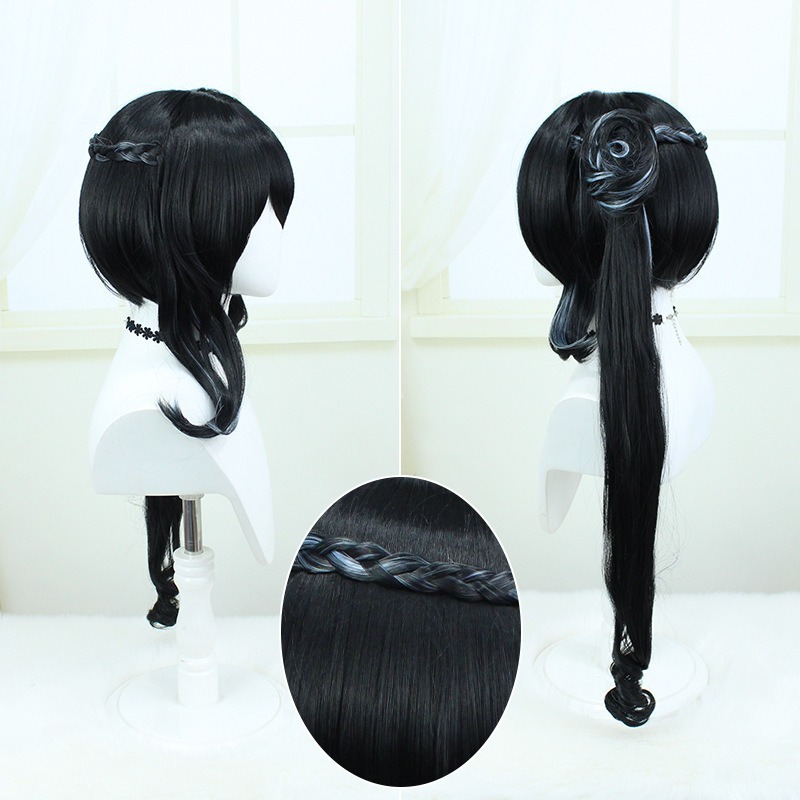 【動漫研習社】崩壞星穹鐵道阮梅cos假髮特調混色挑染虎口夾髮包-細節圖3