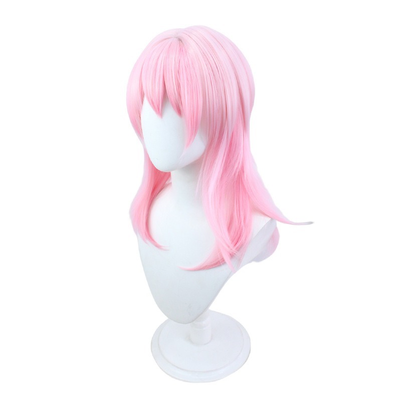 【動漫研習社】崩壞星穹鐵道三月七cos假髮模擬頭皮粉紅層次漸變-細節圖5