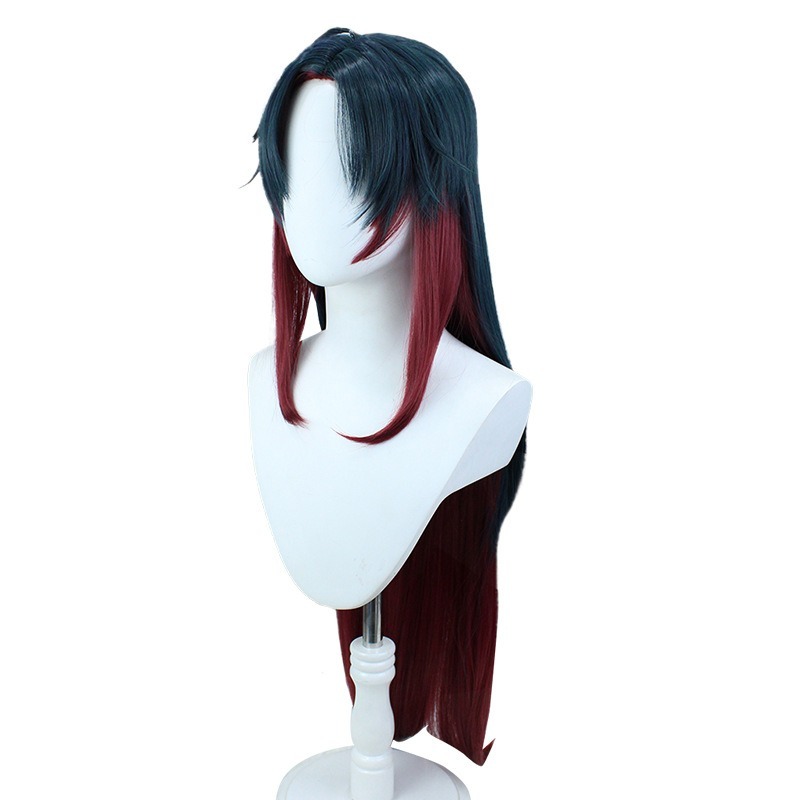 【動漫研習社】崩壞星穹鐵道刃cos假髮模擬頭皮T色漸層cosplay假髮-細節圖2