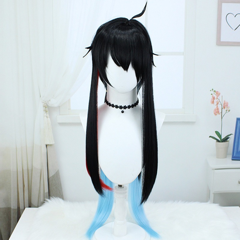 【動漫研習社】崩壞星穹鐵道丹恆飲月君cos假髮仿真頭皮漸層cosplay假髮-細節圖2