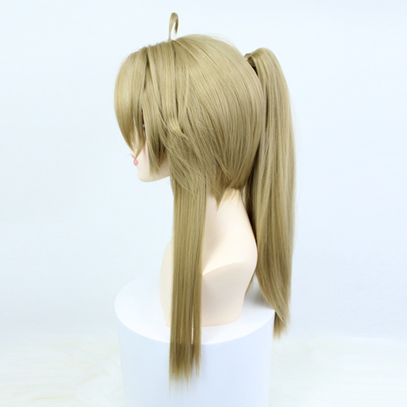 【動漫研習社】崩壞星穹鐵道彥卿cos假髮模擬頭皮虎口夾馬尾假髮-細節圖3