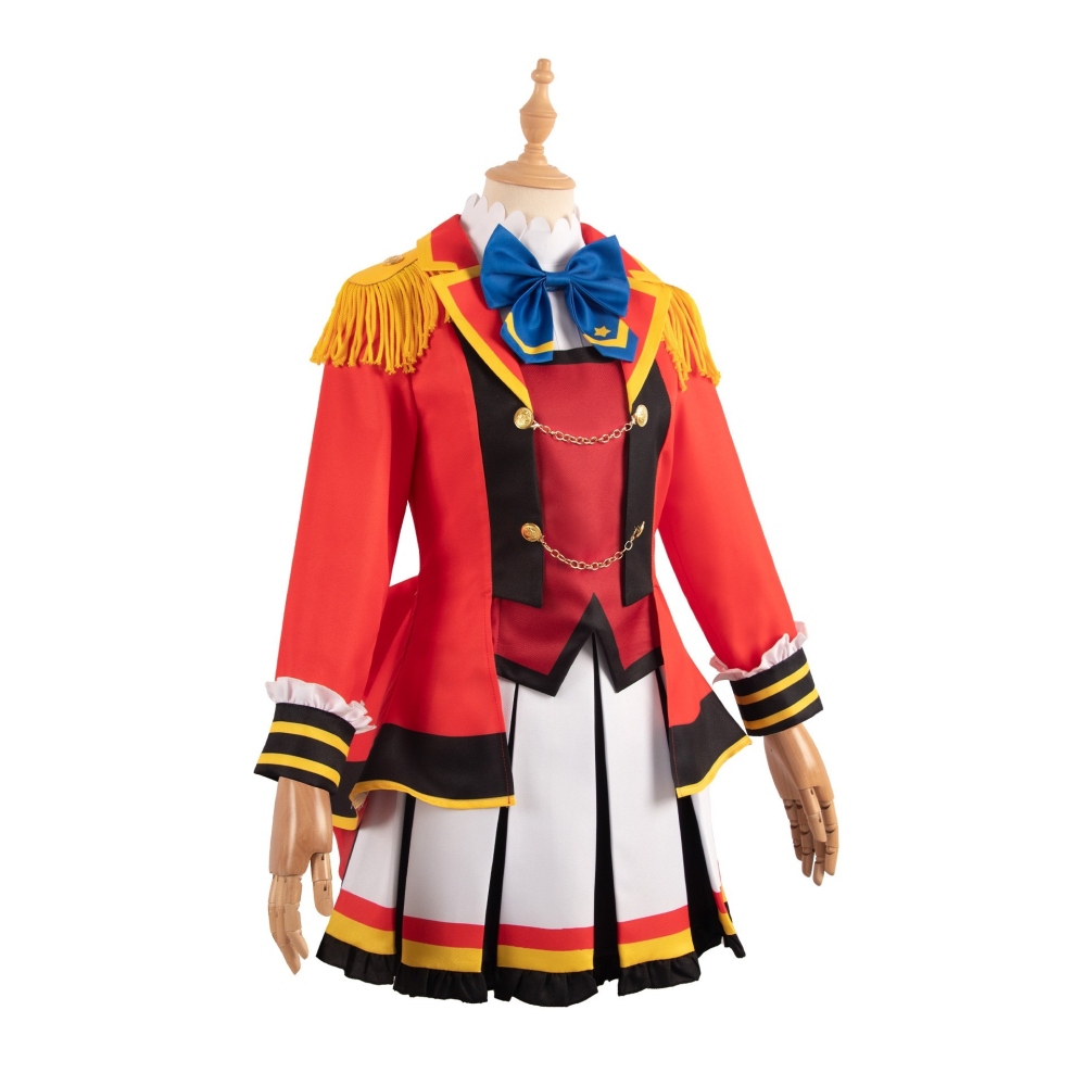 【動漫研習社】偶像活動STARS虹野夢cos服Star4制服虹野夢cos服-細節圖2
