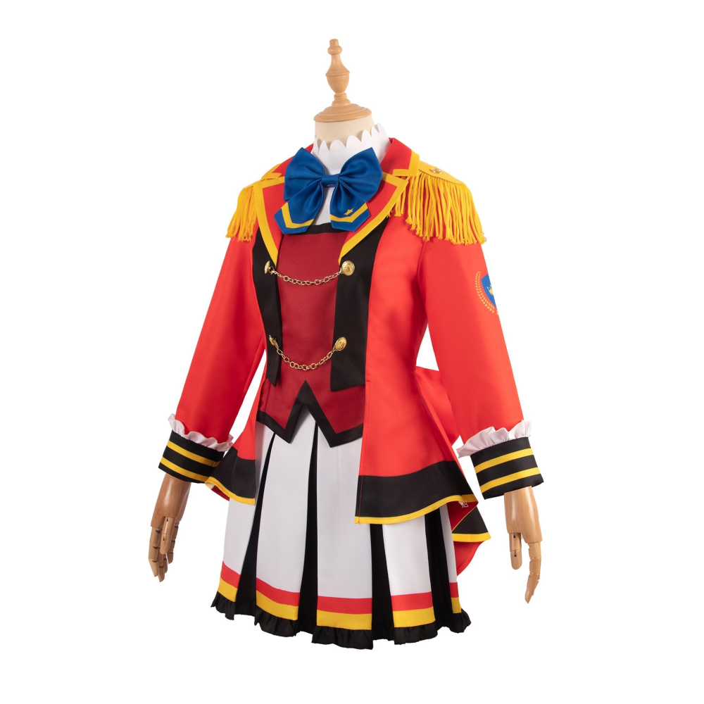 【動漫研習社】偶像活動STARS虹野夢cos服Star4制服虹野夢cos服-細節圖4