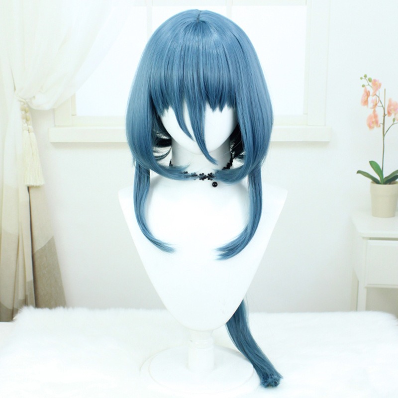 【動漫研習社】崩壞星穹鐵道娜塔莎cos假髮模擬頭皮綠cosplay假髮-細節圖2