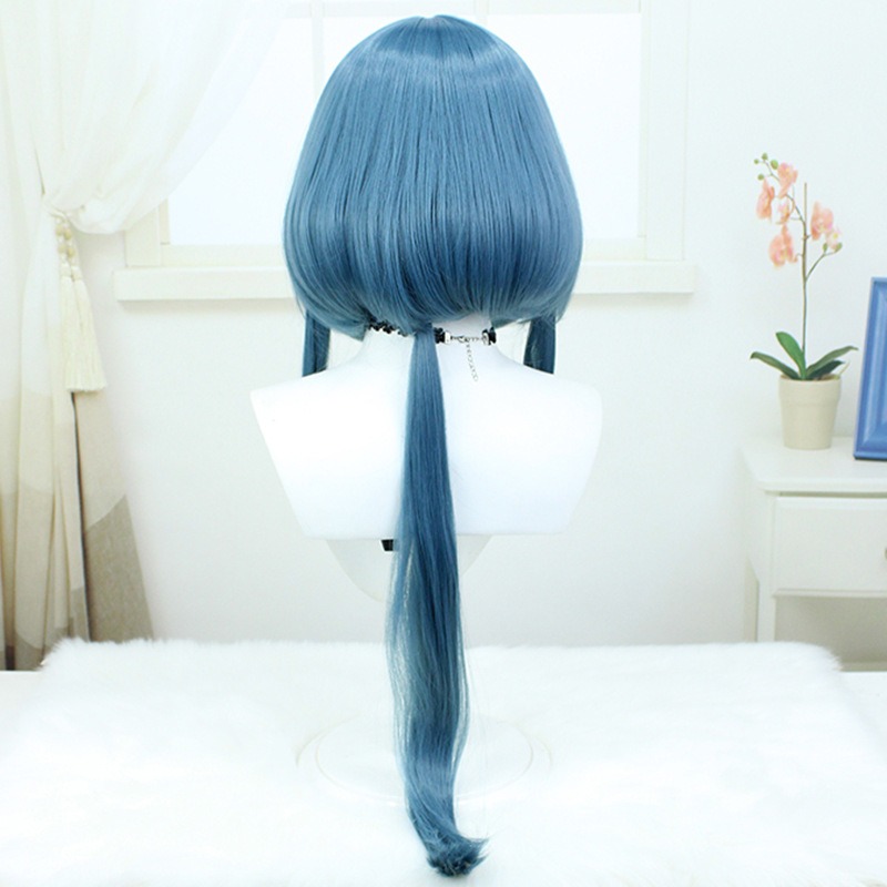 【動漫研習社】崩壞星穹鐵道娜塔莎cos假髮模擬頭皮綠cosplay假髮-細節圖4