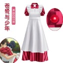 【動漫研習社】宮崎駿蒼鷺與少年表演cos服圍裙洋裝cosplay角色扮演-規格圖5