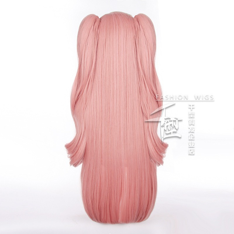 【動漫研習社】絕區零狡兔屋妮可cosplay假髮虎口夾雙馬尾-細節圖3