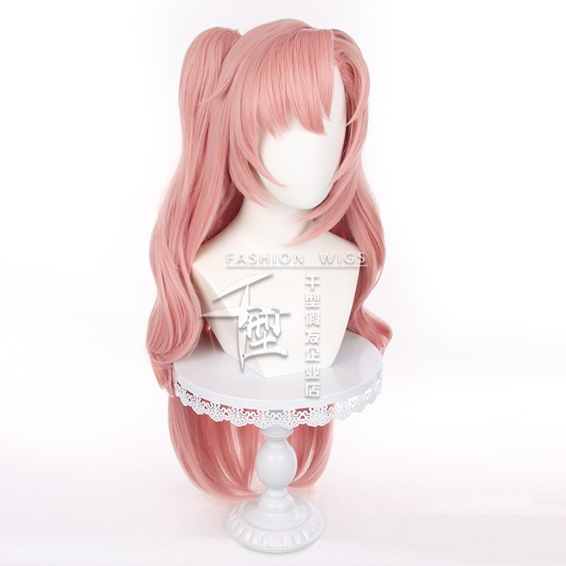 【動漫研習社】絕區零狡兔屋妮可cosplay假髮虎口夾雙馬尾-細節圖5