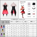 【動漫研習社】五等分的花嫁cos服中野一花二乃三玖四葉五月新娘cosplay服裝-規格圖7
