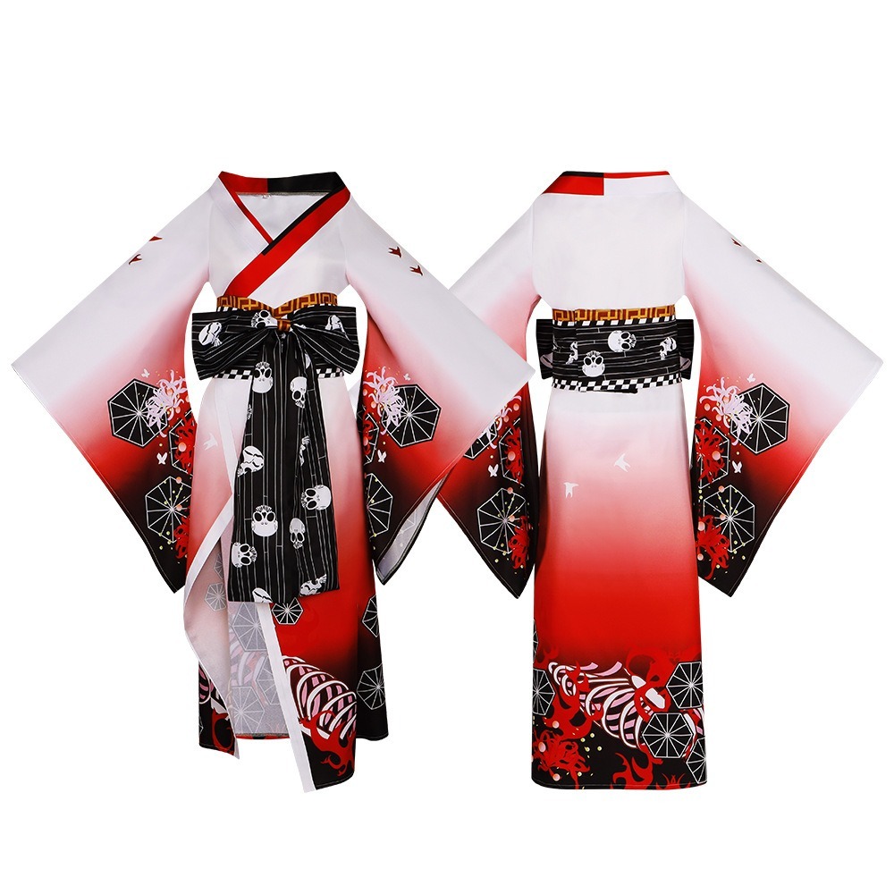 【動漫研習社】電鋸人cos服百鬼夜行帕瓦瑪奇瑪和服cosplay二次元舞台表演服裝-細節圖2
