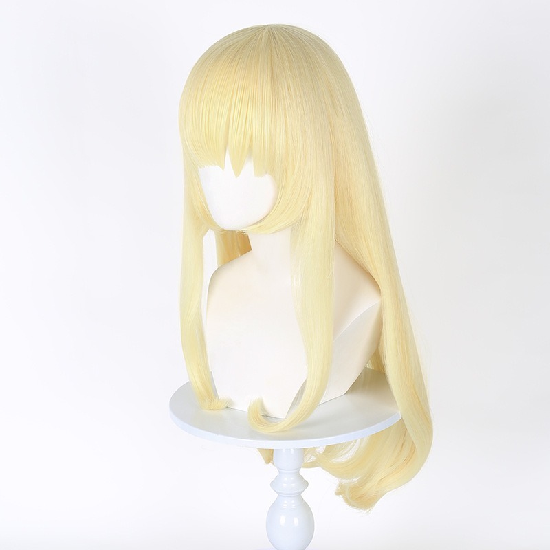 【動漫研習社】憧憬成為魔法少女天川薫子COS假髮硫磺黃色COS假髮-細節圖2