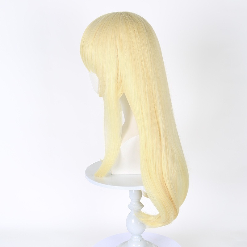 【動漫研習社】憧憬成為魔法少女天川薫子COS假髮硫磺黃色COS假髮-細節圖4
