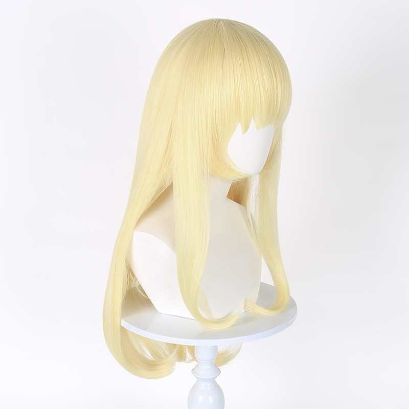 【動漫研習社】憧憬成為魔法少女天川薫子COS假髮硫磺黃色COS假髮-細節圖5