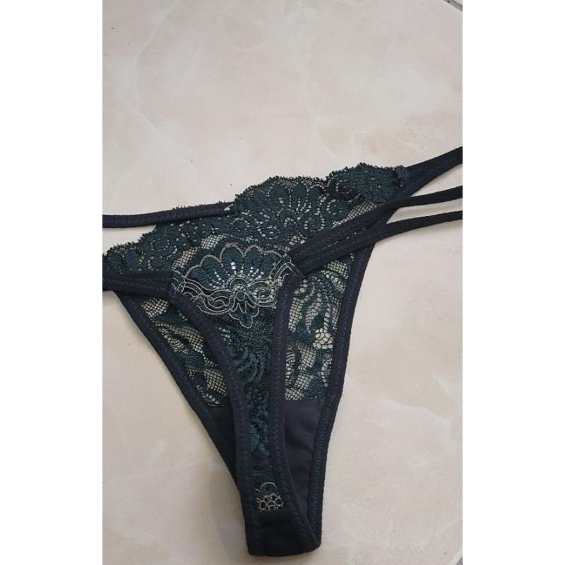 丁字褲~華歌爾/salute/Lady丁字褲系列~性感蕾絲高質感丁字褲~再贈送台灣製造~性感彈力褲襪一雙~-細節圖3