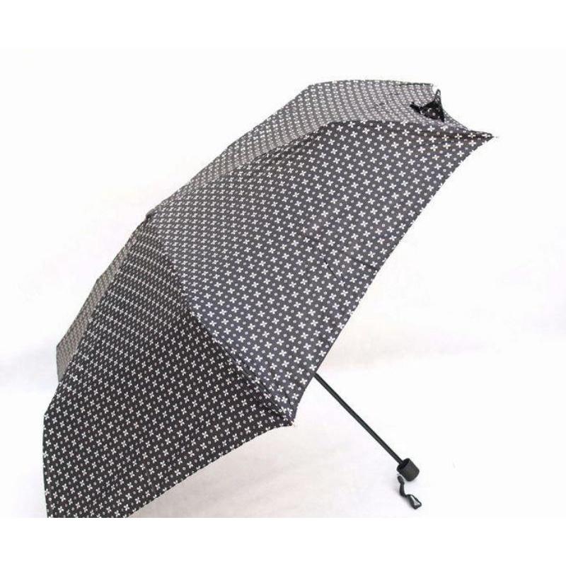 雨傘洋傘全新輕巧/晴天/雨天/防風3用的三摺傘$139再送台灣製褲襪1雙-細節圖2