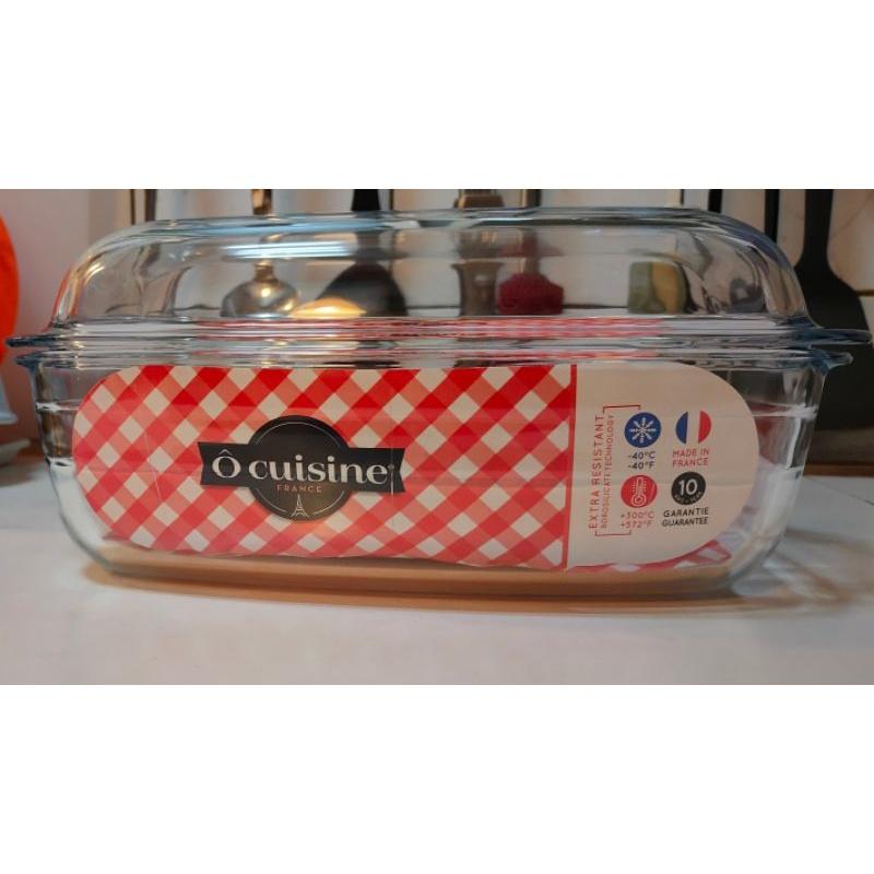 O cuisine 歐酷新耐熱玻璃調理鍋（含蓋子）$1080-細節圖2