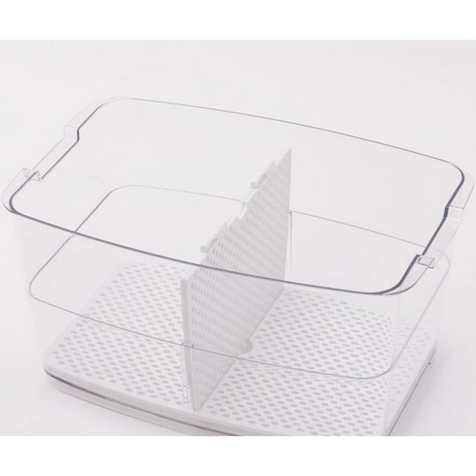 宜得利冰箱用 冷藏用可瀝水保鮮盒 2 L-細節圖3