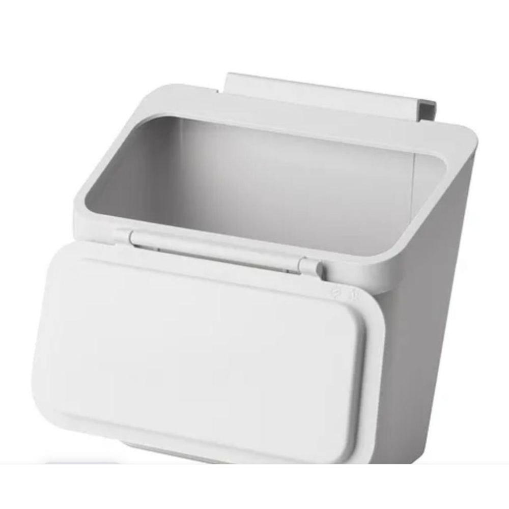 垃圾桶~ikeaSKOLÄST附門廚櫃用垃圾桶-細節圖2