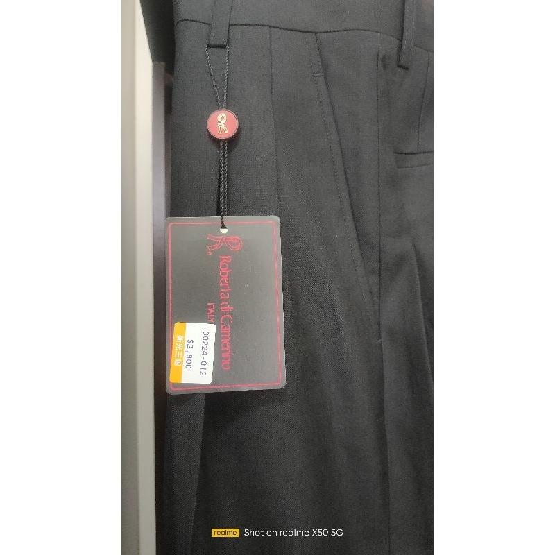 諾貝達紳士褲/西裝褲（黑）台灣製造出清特賣~再送高級紳士襪一雙~有限送完為止-細節圖2