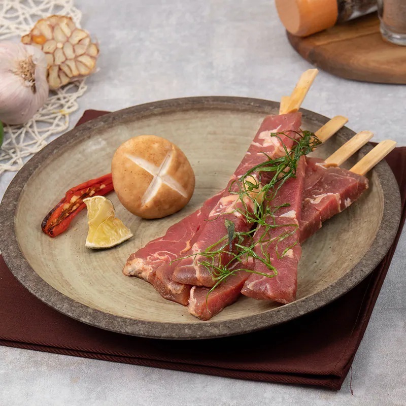 醬燒牛肉串.   200g / 5串 / 包