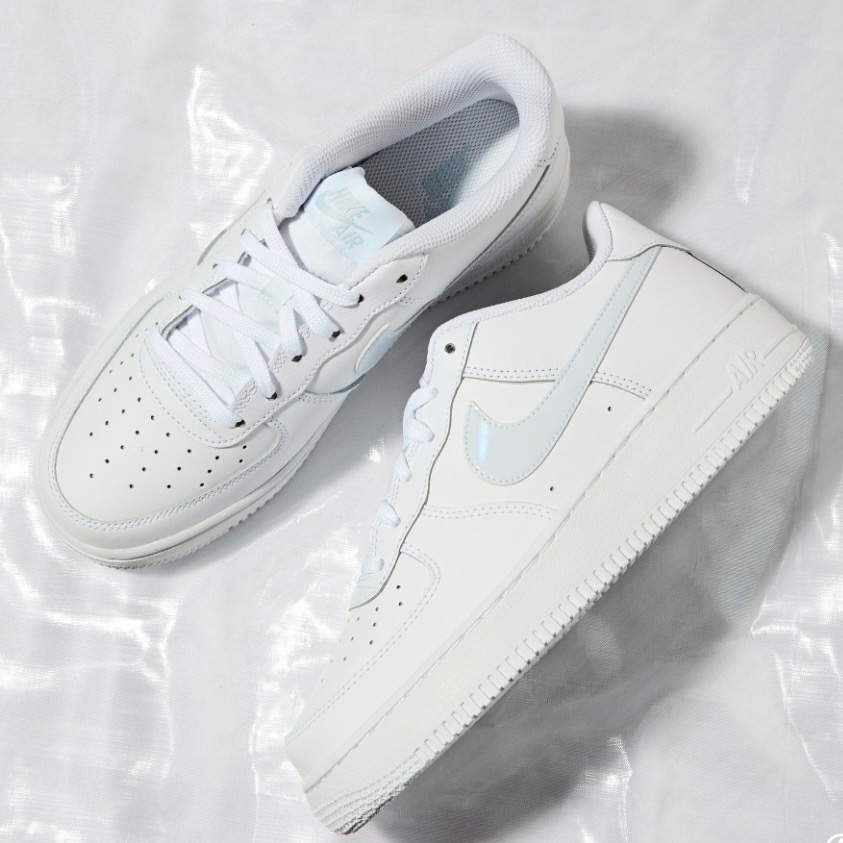 /23.5cm/ Nike AF1 人魚珍珠光 女鞋-細節圖4